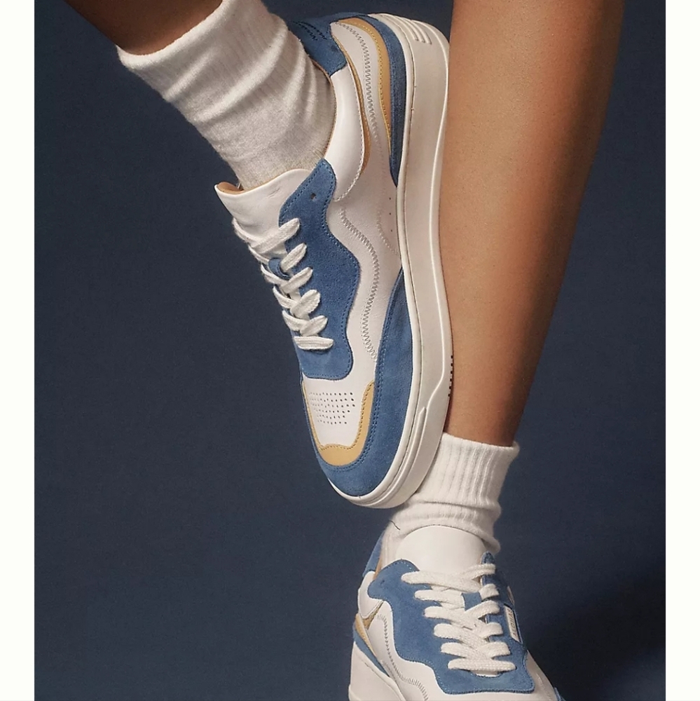 Alohas Blue and Yellow sneakers 7-7.5